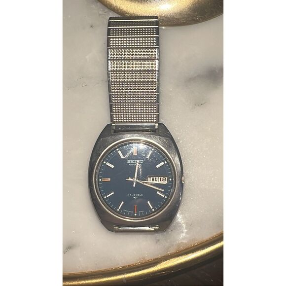 Vintage Seiko Watch Automatic 17 Jewel 7006-8059 1972-1973 Japan {n Mint} - Picture 8 of 10